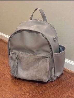 Skip Hop Gray Diaper Bag Backpack